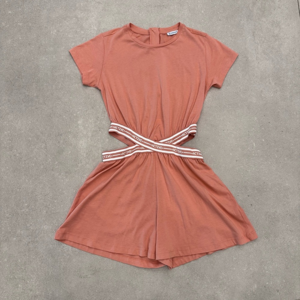 MAYORAL cut out romper